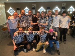 Gruppenfoto letzter Spieltag Oberliga Saison 2024/25